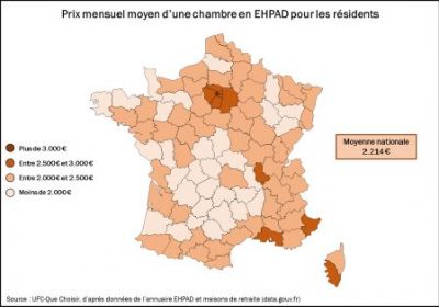 Accès aux EHPAD : stop aux intolérables   disparités géographiques et économiques !