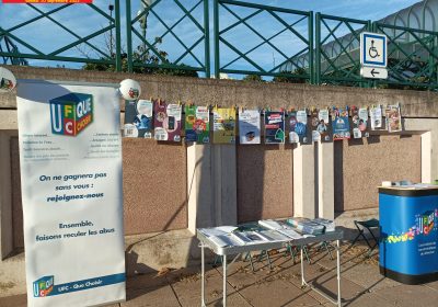 Le  10 septembre 2022,  nos  Supers Bénévoles  tenaient un stand sur le Grand  Marché d&rsquo;Angers